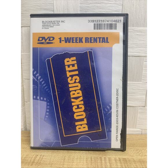 4 Blockbuster Video Rental DVD Cases w/Van Helsing Open Range 5th Element… - Picture 7 of 12